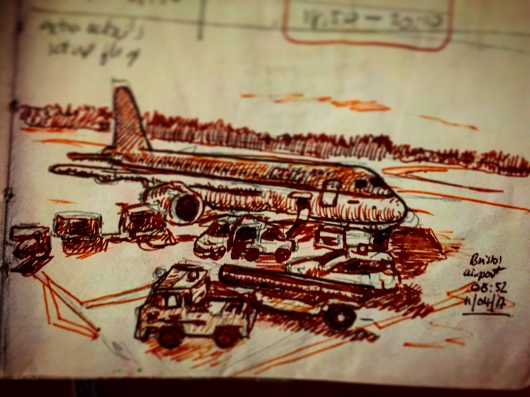 192/365 Digging out some old ones I forgot to post at the time. This is one of the aeroplanes that took us to Berlin last April. Around 8:45 am 11/04/17. Bristol Airport